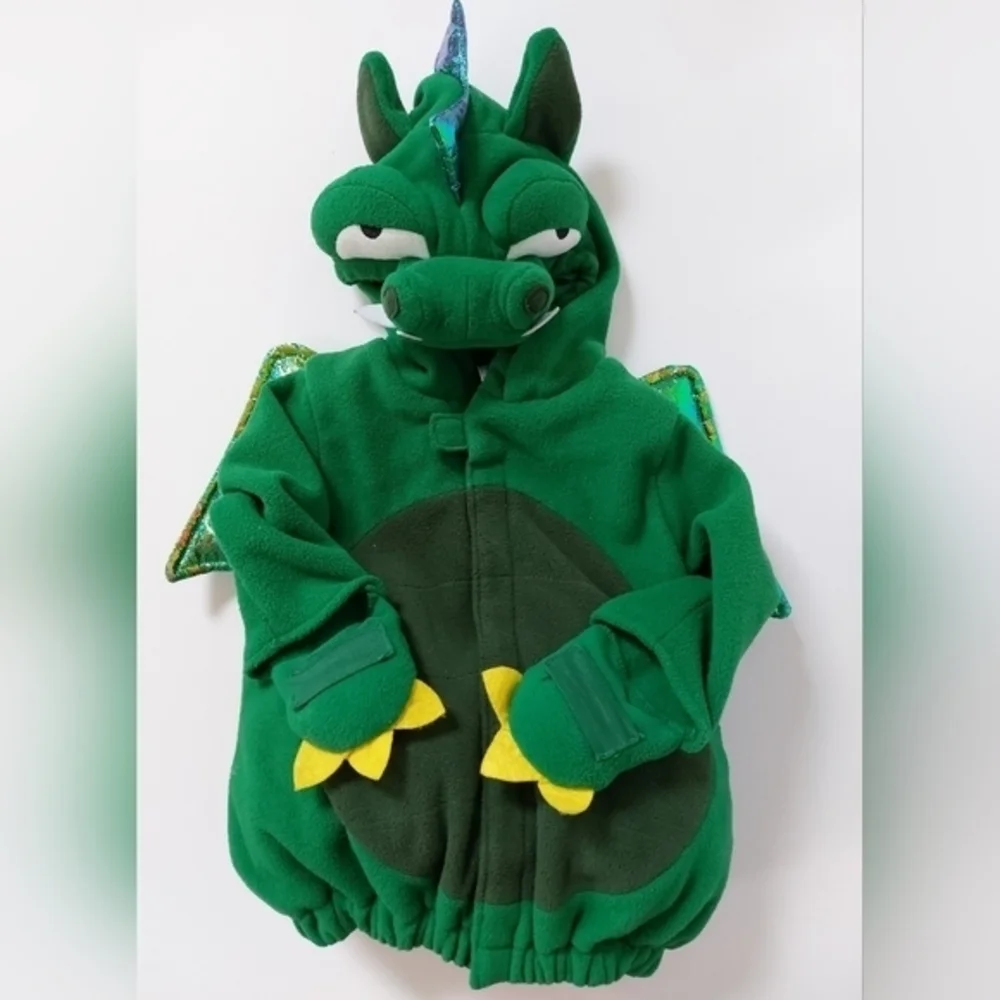 Plush Dragon hoodie Costume Jacket 